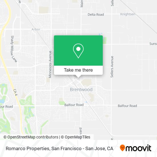 Romarco Properties map