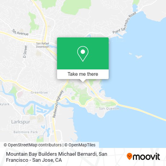 Mountain Bay Builders Michael Bernardi map