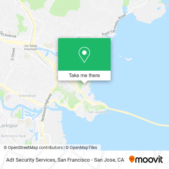 Adt Security Services map