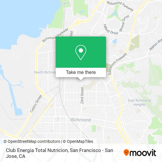 Club Energia Total Nutricion map