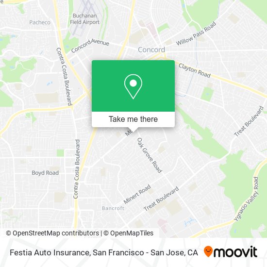 Mapa de Festia Auto Insurance