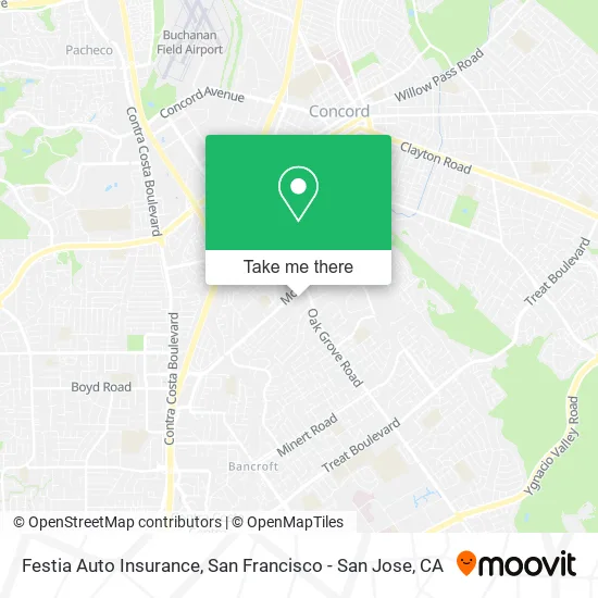Mapa de Festia Auto Insurance