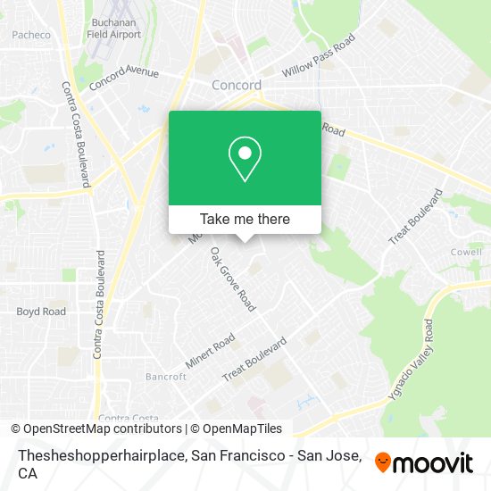 Thesheshopperhairplace map