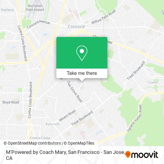 M'Powered by Coach Mary map