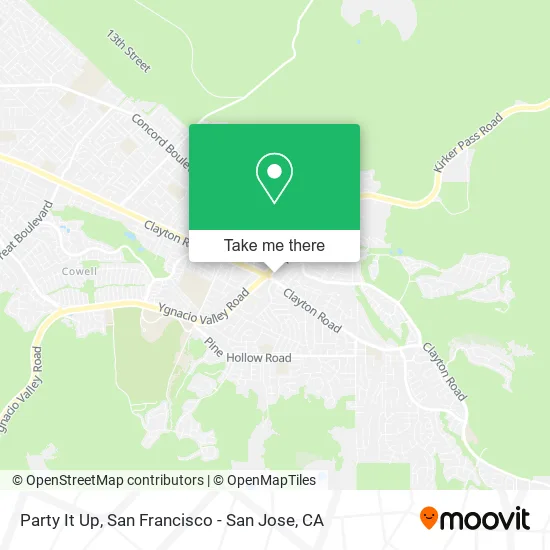 Mapa de Party It Up