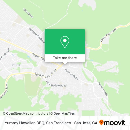 Mapa de Yummy Hawaiian BBQ
