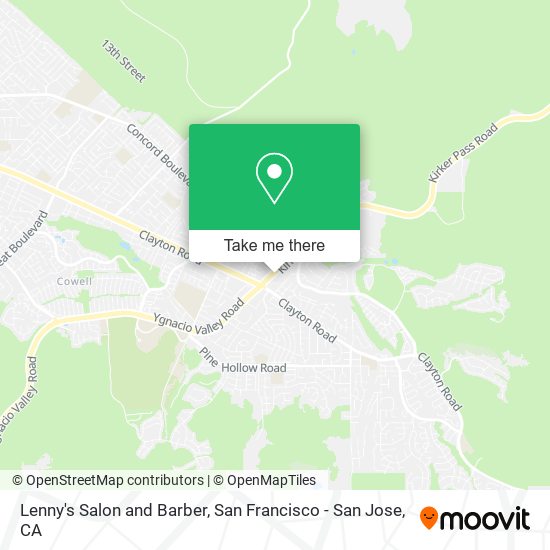 Mapa de Lenny's Salon and Barber