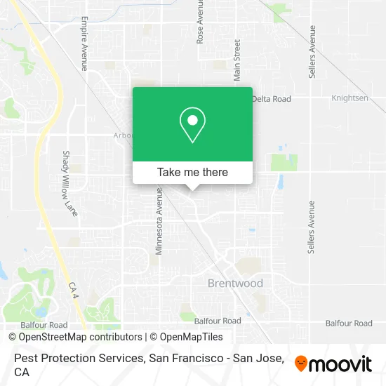 Pest Protection Services map