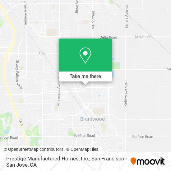 Prestige Manufactured Homes, Inc. map