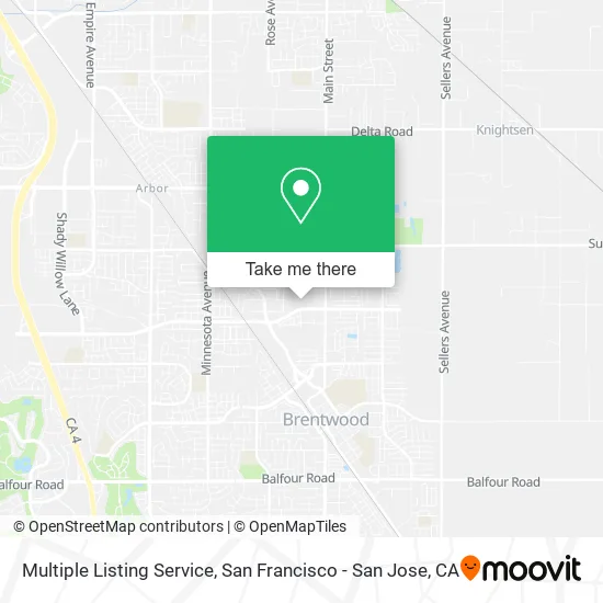 Multiple Listing Service map