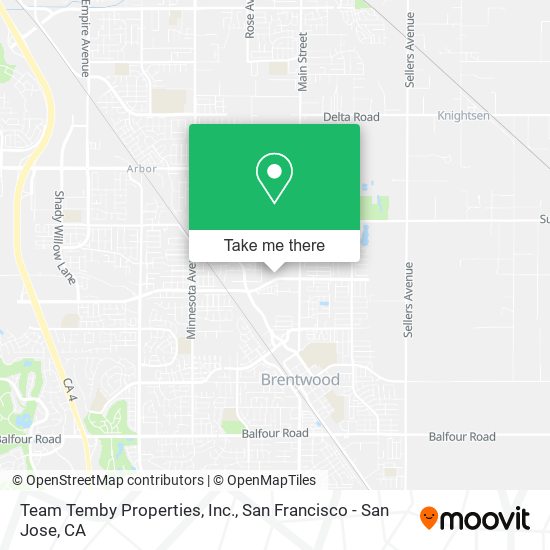 Team Temby Properties, Inc. map