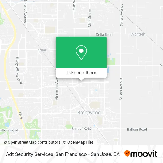 Adt Security Services map