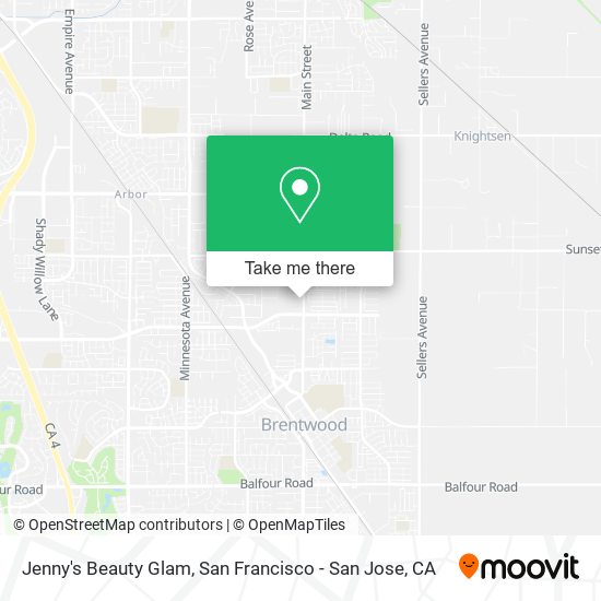 Mapa de Jenny's Beauty Glam