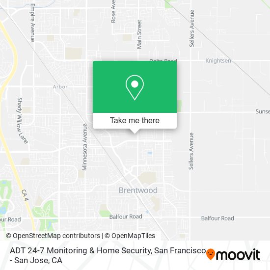 ADT 24-7 Monitoring & Home Security map