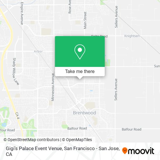 Gigi's Palace Event Venue map