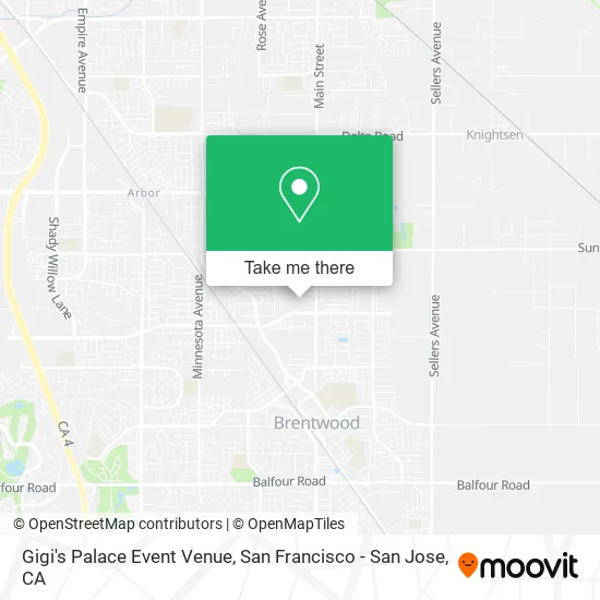 Gigi's Palace Event Venue map
