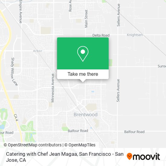 Catering with Chef Jean Magaa map