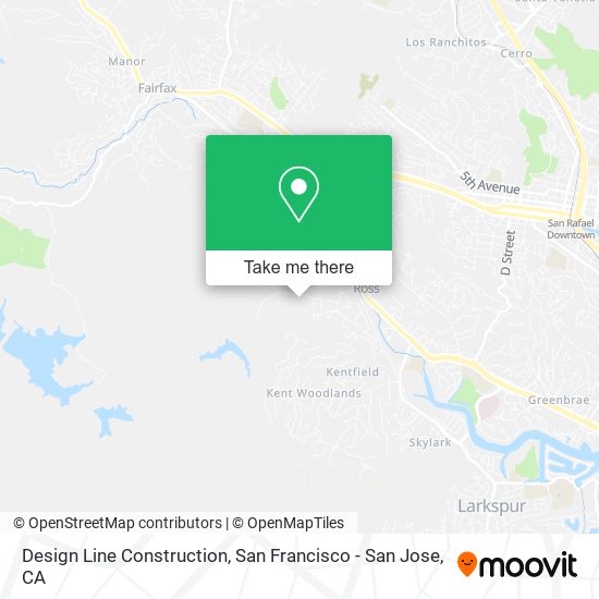 Design Line Construction map