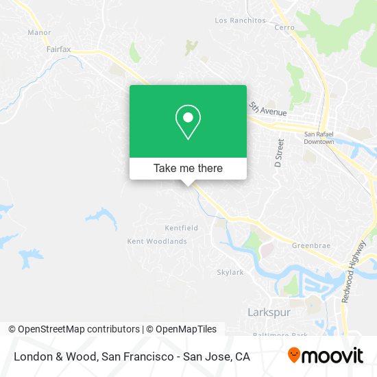 Mapa de London & Wood