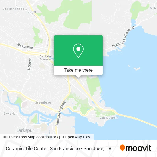 Ceramic Tile Center map