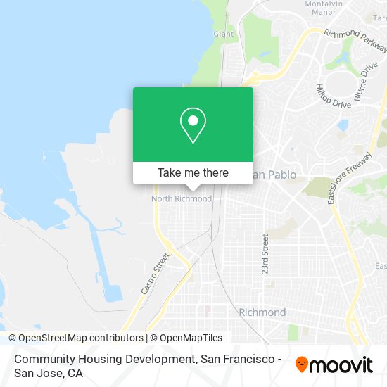 Community Housing Development map