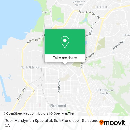 Rock Handyman Specialist map