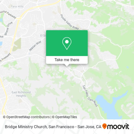 Bridge Ministry Church map
