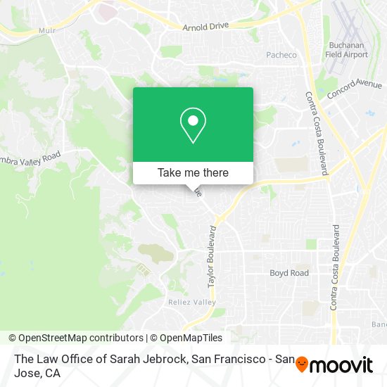 The Law Office of Sarah Jebrock map