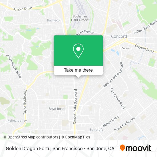 Golden Dragon Fortu map
