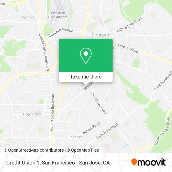 Mapa de Credit Union 1