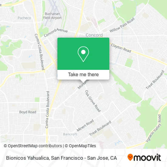 Mapa de Bionicos Yahualica