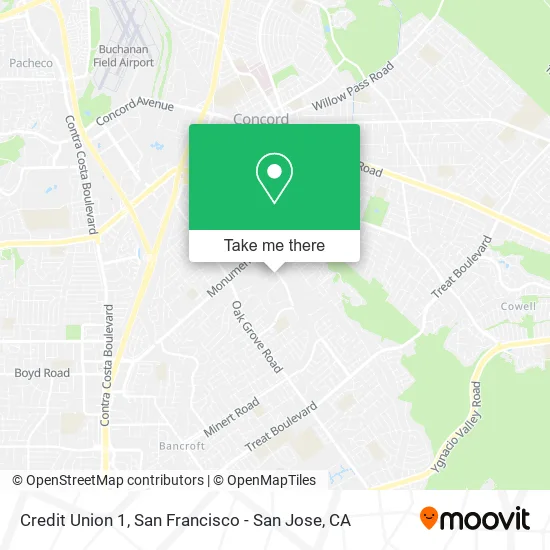 Mapa de Credit Union 1