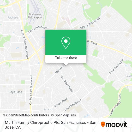 Martin Family Chiropractic Ple map