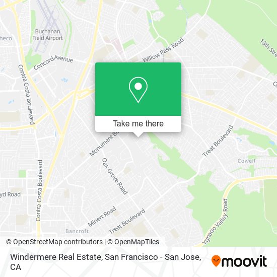 Windermere Real Estate map