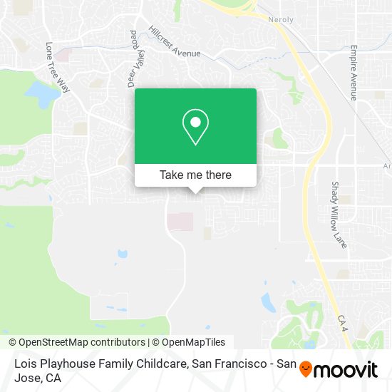Lois Playhouse Family Childcare map