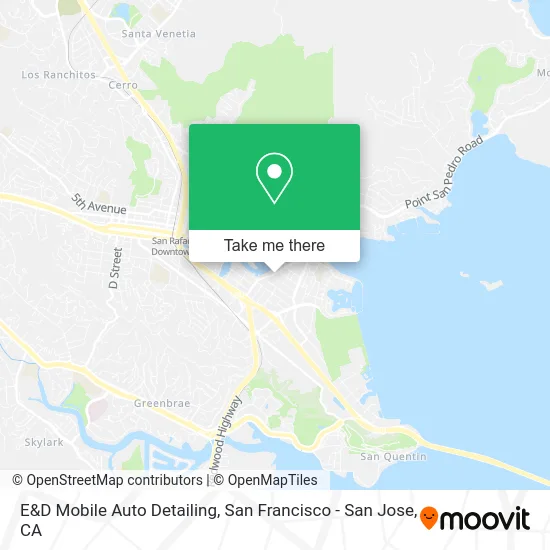 E&D Mobile Auto Detailing map