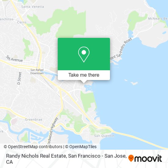 Randy Nichols Real Estate map