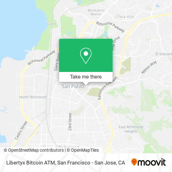 Libertyx Bitcoin ATM map