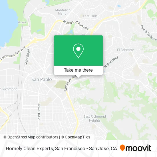 Homely Clean Experts map