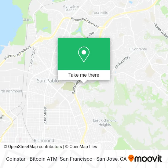 Coinstar - Bitcoin ATM map