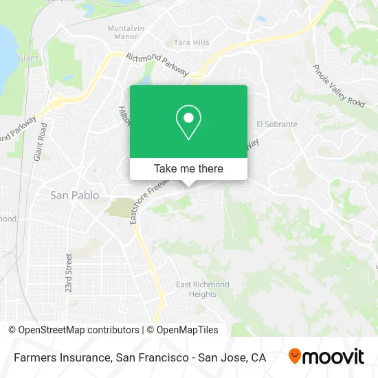 Farmers Insurance map