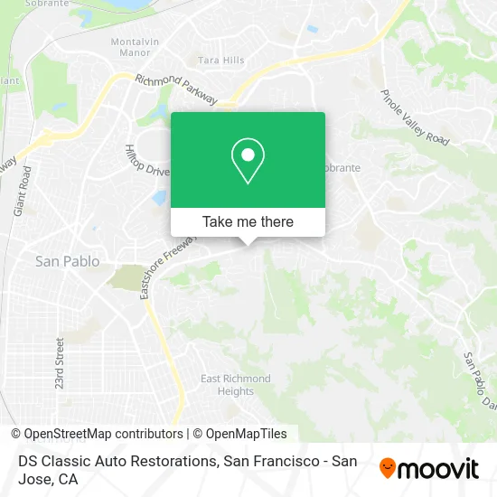 DS Classic Auto Restorations map