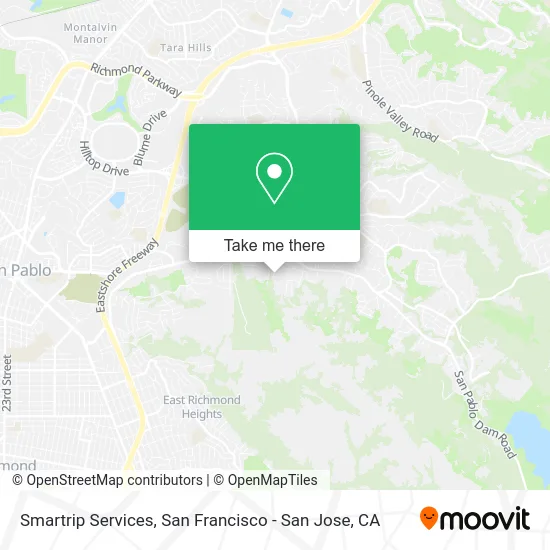 Smartrip Services map