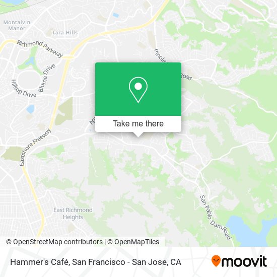 Mapa de Hammer's Café