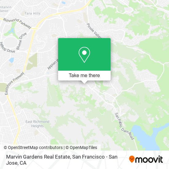Marvin Gardens Real Estate map