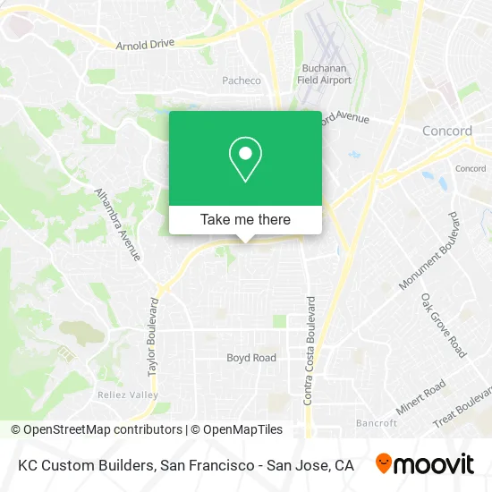 KC Custom Builders map