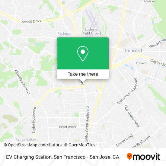 EV Charging Station map
