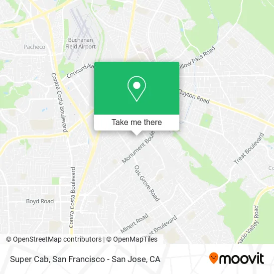 Mapa de Super Cab