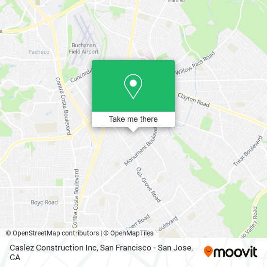 Mapa de Caslez Construction Inc