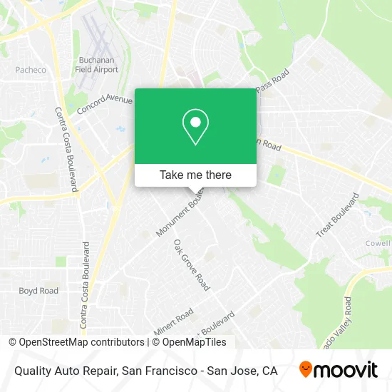 Quality Auto Repair map